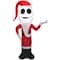 4ft. Airblown® Inflatable Jack Skellington as Sandy Claws